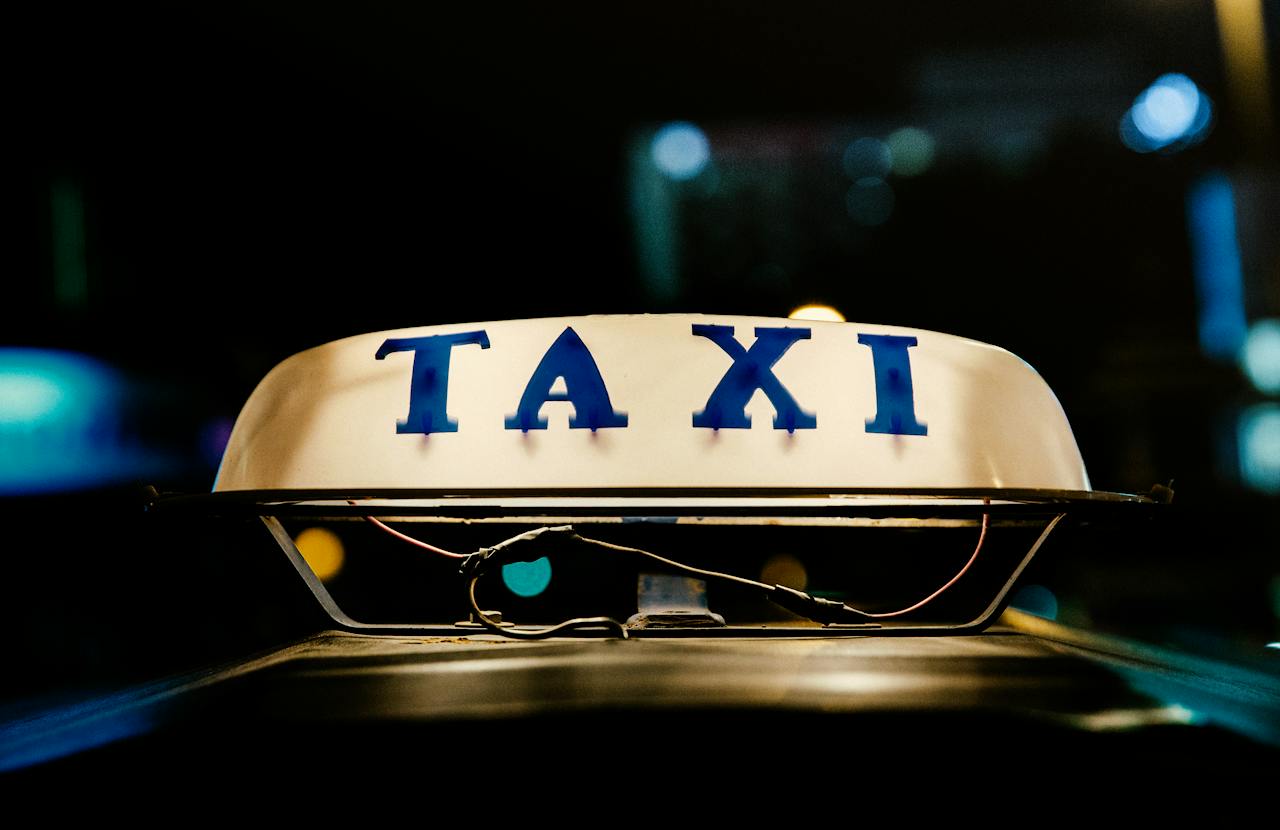 Taxi bord